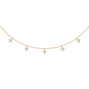 Lily Glow Diamond Necklace