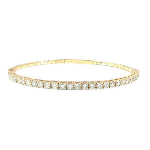 Radiant Diamond Bangle