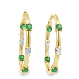 Luxe Emerald Earrings