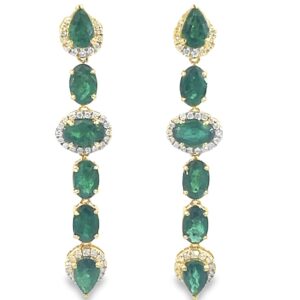 Emerald Flair Earrings