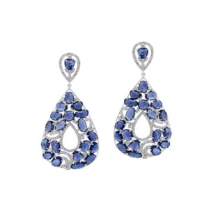 Azure Chandelier Earrings