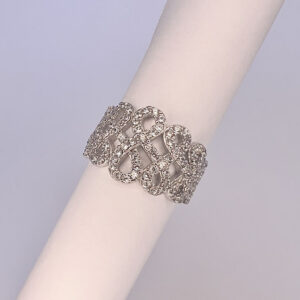 Sparkling to Infinity Ring