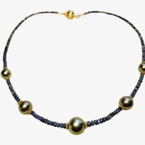 Blue Lagoon Pearl Necklace