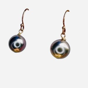 Tahitian Pearl Drop Earrings